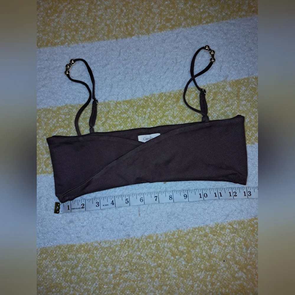 Camila Coelho Brand Size Xs Bandeu Bra Top - Picture 2 of 7